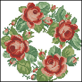 Старинная вышивка №10054