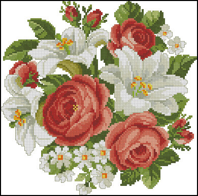 Старинная вышивка №10062