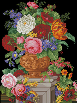 Старинная вышивка №10137