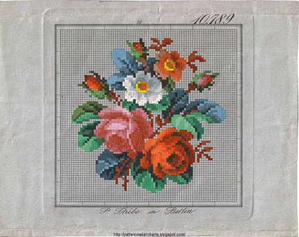 Старинная вышивка №10153