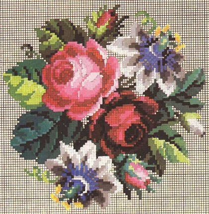 Старинная вышивка №10172