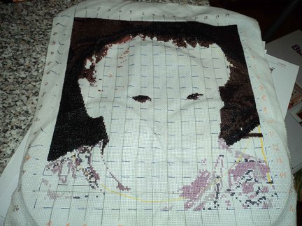 Как создавался портрет сынули... №12627