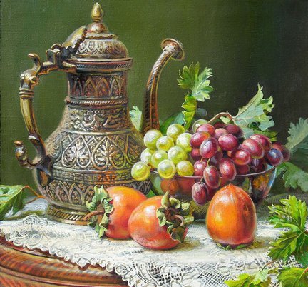 Натюрморт. Схема с этого сайта. №13384