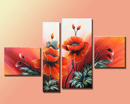 Маки (полиптих) - схема с Xrest.Ru, пользовательская №13588