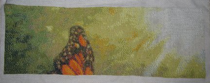 «Бабочка на ромашке» на подарок :) №14887