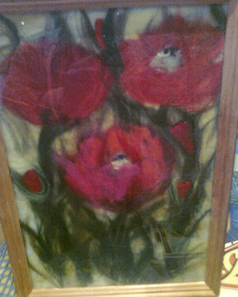 Шерстяная акварель (очень интересный вид рукоделия) №17413