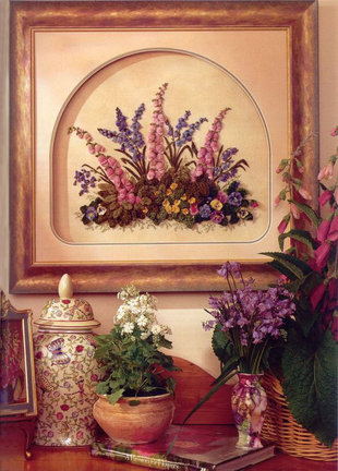 Объёмная вышивка №20827