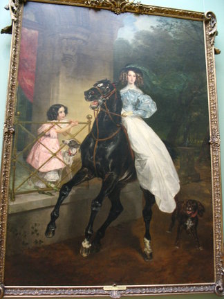 Процесс «Всадница» (по картине Карла Брюллова) №25673