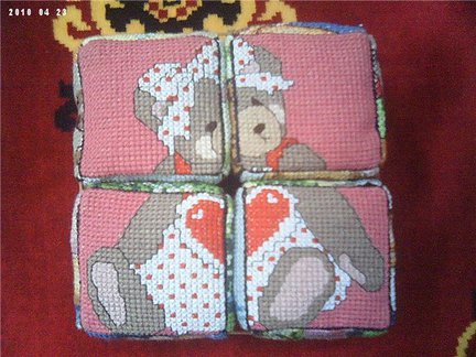 Мягкий кубик для малыша. Мастер-класс. №26976