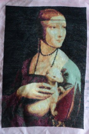 Дама с горностаем №27553