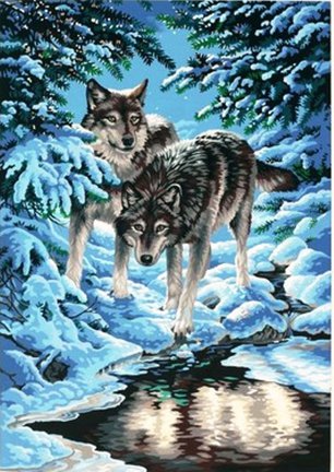 Волки (собираем картинки) №27911