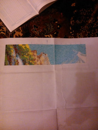 Водопад (исполнение в бисере) №28079