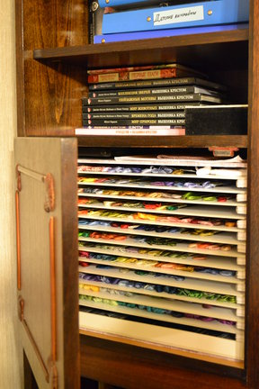 Комодик для хранения ниток (процесс) №31046