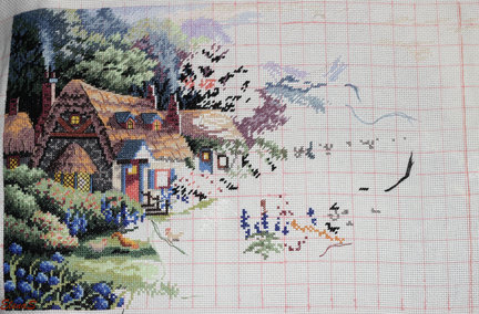 Тихий уголок. Китайская реплика. №31149