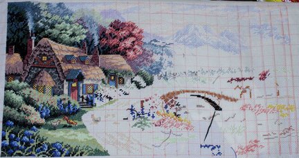 Тихий уголок. Китайская реплика. №32413