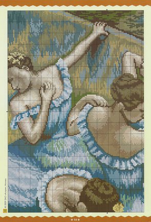 Схемы вышивки на тему «балет, танец» №32740