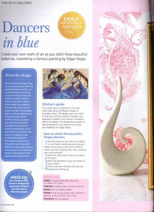 Схемы вышивки на тему «балет, танец» №32768