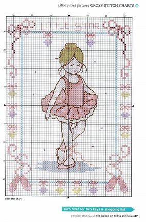 Схемы вышивки на тему «балет, танец» №32817