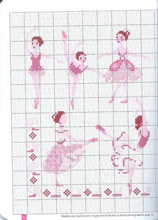 Схемы вышивки на тему «балет, танец» №32833