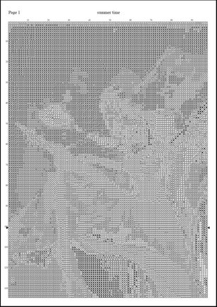 Схемы вышивки на тему «балет, танец» №33315