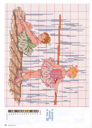 Схемы вышивки на тему «балет, танец» №33680