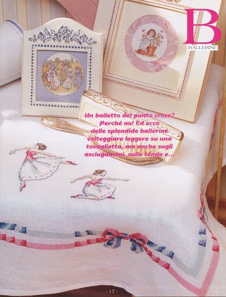 Схемы вышивки на тему «балет, танец» №33694