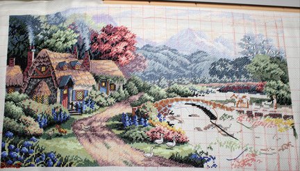 Тихий уголок. Китайская реплика. №36157