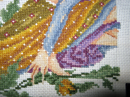 Фея Хризантем из журнала «Вышиваю крестиком» №36441