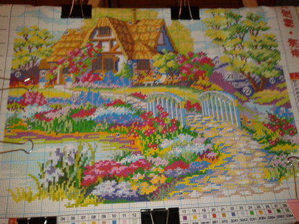 Моя новая вышивка «Дом мечты» №37651