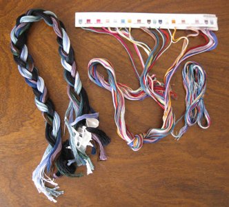 Моя первая работа. Набор для вышивки «Маки». №38403