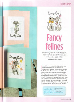 Схема котов на рубашку №39855