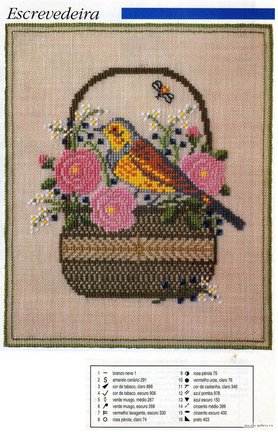 Старинная вышивка №39885