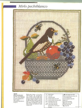 Старинная вышивка №39893