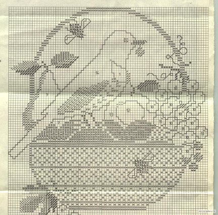 Старинная вышивка №39894