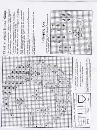 Схема котов на рубашку №40124