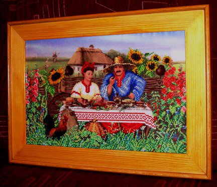 Вышивка бисером (полная зашивка) №40519