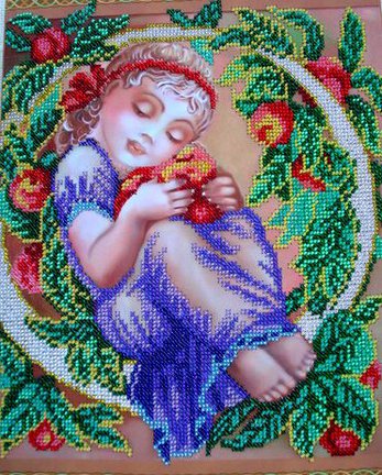 Вышивка бисером (полная зашивка) №40521