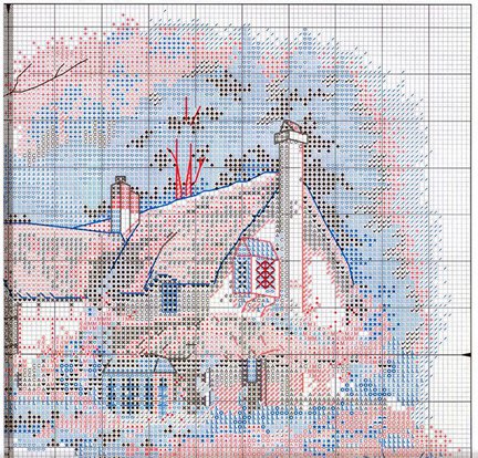 Вышивка бисером (полная зашивка) №40676