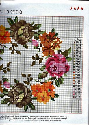 Старинная вышивка №40817