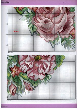Старинная вышивка №40827