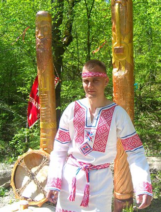 Русская рубаха для сына №42234