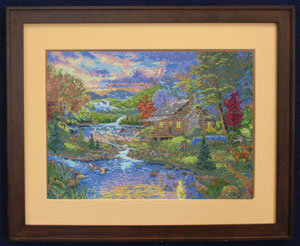 Собираем схемы вышивок фирмы Candamar и других по мотивам картин №44407