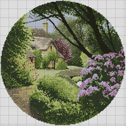 Heritage - John Clayton - Sicret Garden circle №45586