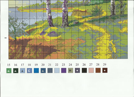 Третий процесс. 363 У реки (Овен). №47232