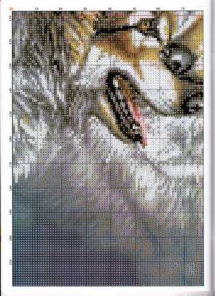 Красивые вышивки с небольшой цветовой гаммой №48398