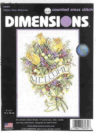 Вышивка «Welcome», 4 разных схемы №48505