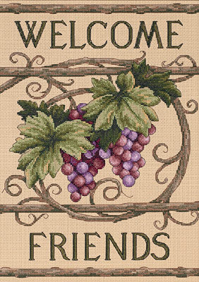 Вышивка «Welcome», 4 разных схемы №48511