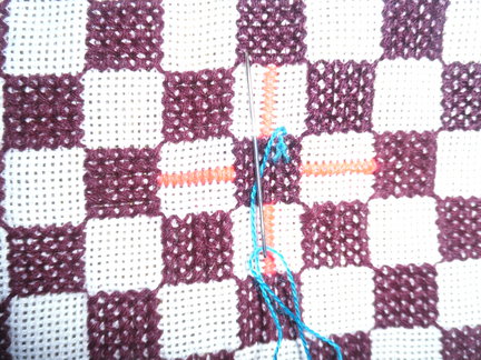 Техника вышивки подушечек №50706