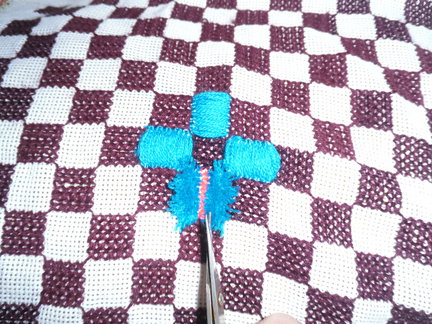 Техника вышивки подушечек №50711