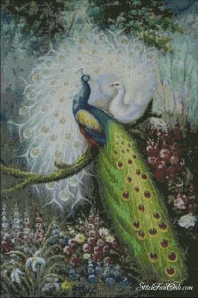 Помогите найти схему павлинов №51589